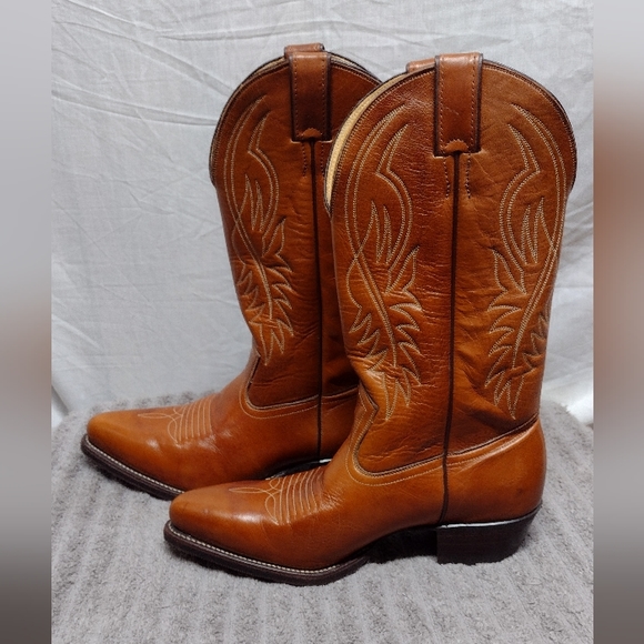 Like New Pathfinder JB Dillon Ponderosa Color Western Cowboy Boots Men's sz 9.5D - Picture 4 of 15